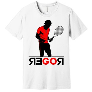 Roger Federer Lover Fan Thank You Tennis Lover Premium T-Shirt