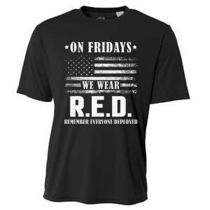 RED Friday Military US Army Remember erveryone deployed Cooling Performance Crew T-Shirt