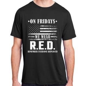 RED Friday Military US Army Remember erveryone deployed Adult ChromaSoft Performance T-Shirt