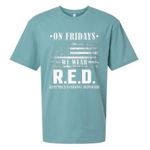 RED Friday Military US Army Remember erveryone deployed Sueded Cloud Jersey T-Shirt