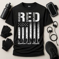 Red Friday Military Veteran Remember Everyone Deployed Performance Shirt