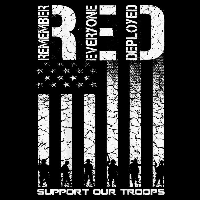 Red Friday Military Veteran Remember Everyone Deployed Performance Shirt