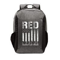 Red Friday Military Veteran Remember Everyone Deployed Vector Backpack