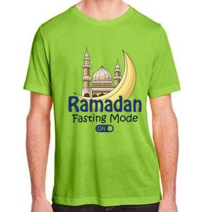 Ramadan Fasting Mode On Gift Cool Islamic Fasting Gift Idea Funny Gift Adult ChromaSoft Performance T-Shirt