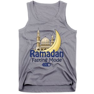 Ramadan Fasting Mode On Gift Cool Islamic Fasting Gift Idea Funny Gift Tank Top