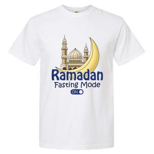 Ramadan Fasting Mode On Gift Cool Islamic Fasting Gift Idea Funny Gift Garment-Dyed Heavyweight T-Shirt