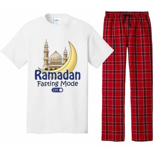 Ramadan Fasting Mode On Gift Cool Islamic Fasting Gift Idea Funny Gift Pajama Set