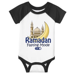 Ramadan Fasting Mode On Gift Cool Islamic Fasting Gift Idea Funny Gift Infant Baby Jersey Bodysuit