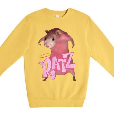 Ratz Funny Mouse Rat Premium Crewneck Sweatshirt