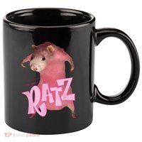 Ratz Funny Mouse Rat 11oz C Handle Ceramic Mug