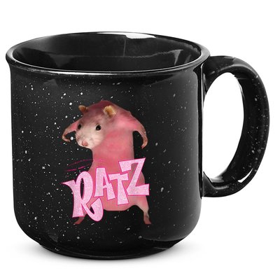 Ratz Funny Mouse Rat 15oz Campfire Ceramic Mug