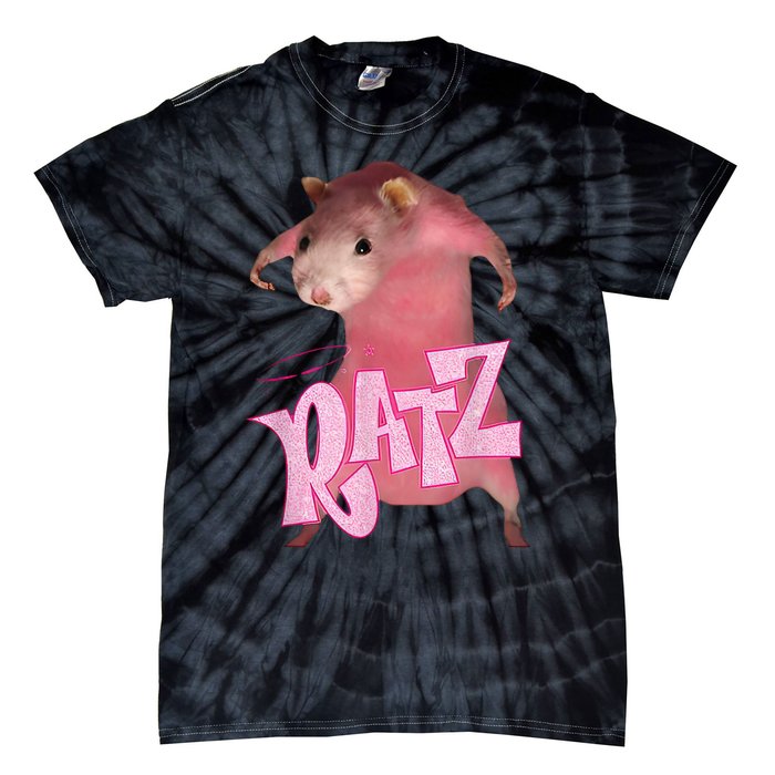 Ratz Funny Mouse Rat Tie-Dye T-Shirt