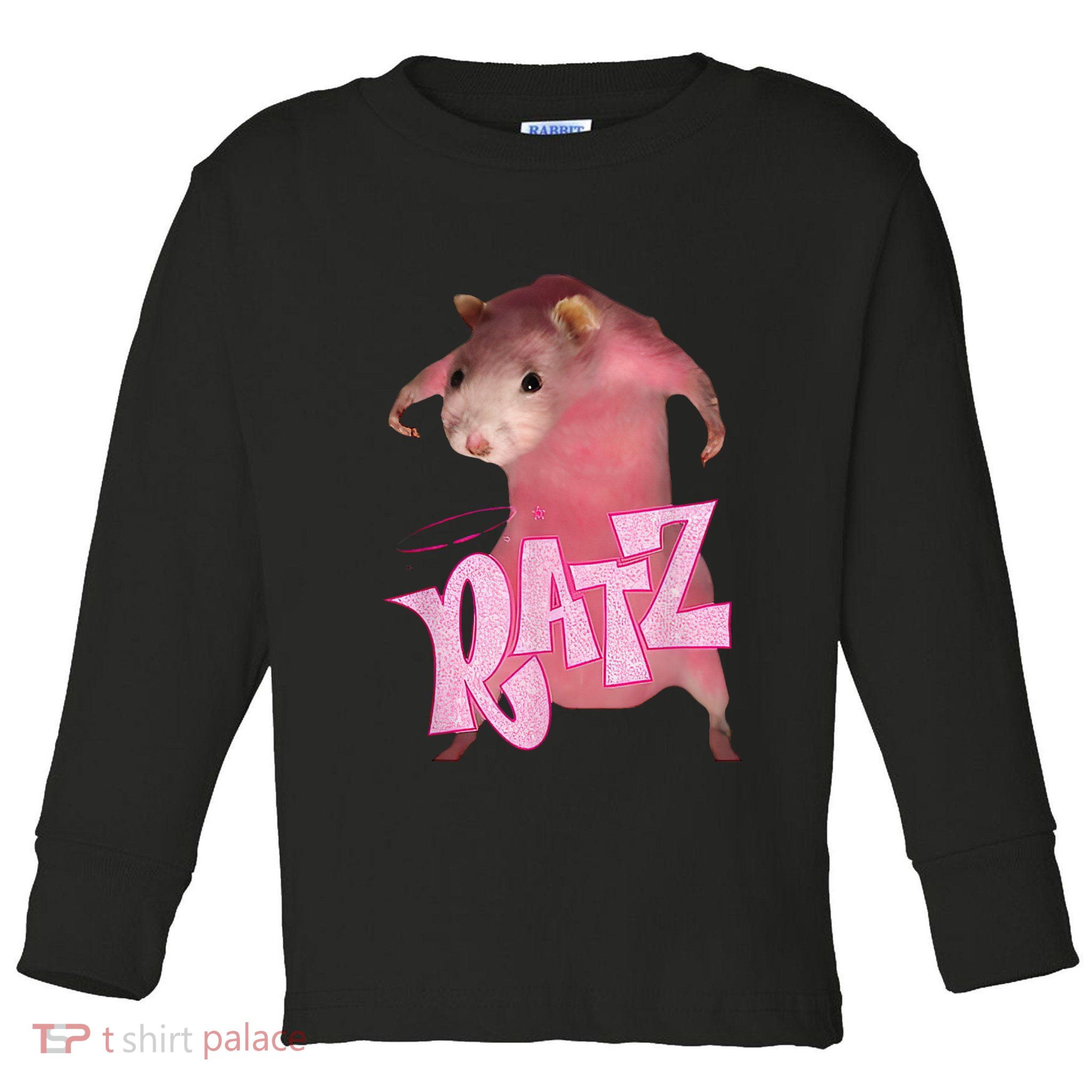 Ratz Funny Mouse Rat Toddler Long Sleeve Shirt