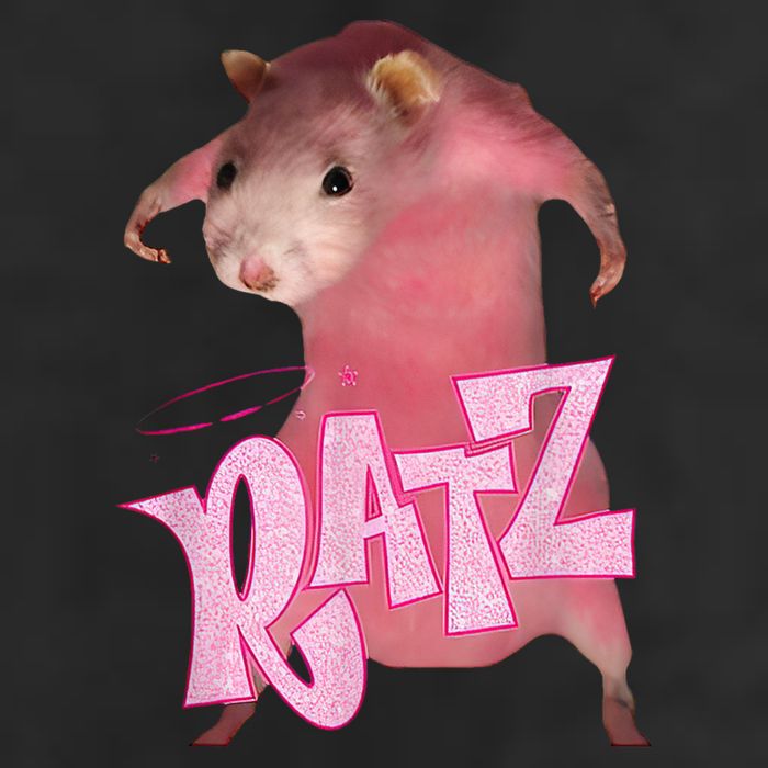 Ratz Funny Mouse Rat Golf Towel