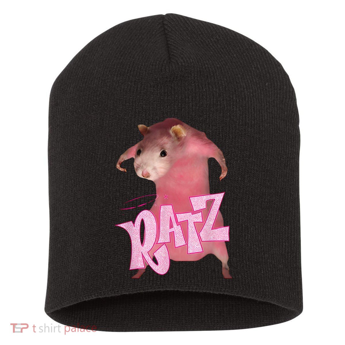Ratz Funny Mouse Rat Short Acrylic Beanie