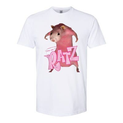 Ratz Funny Mouse Rat Softstyle® CVC T-Shirt