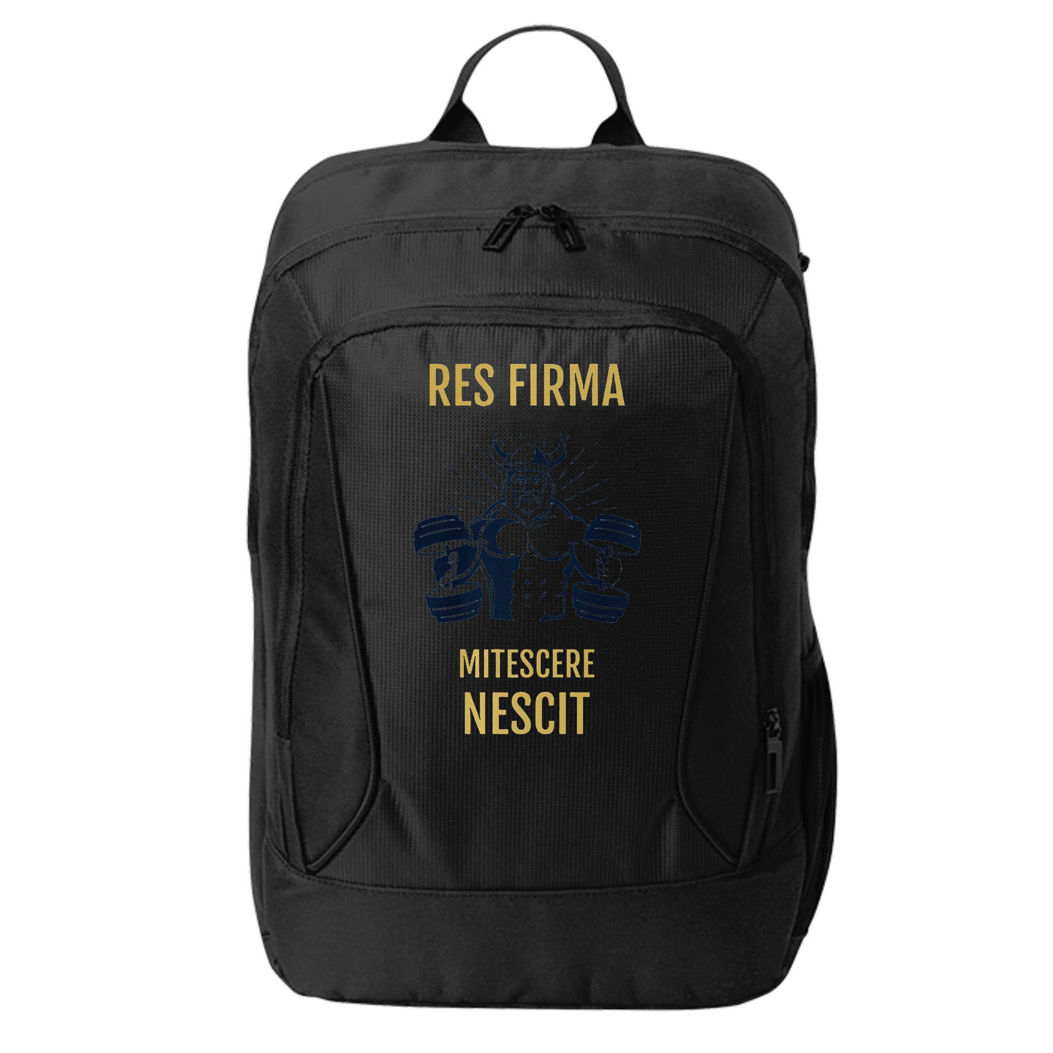 Res Firma Mitescere Nescit Premium City Backpack