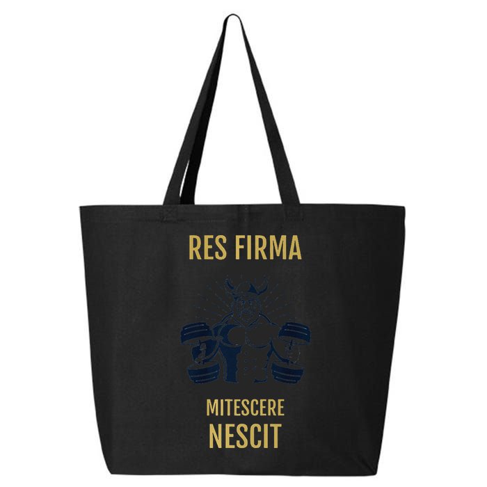 Res Firma Mitescere Nescit Premium 25L Jumbo Tote