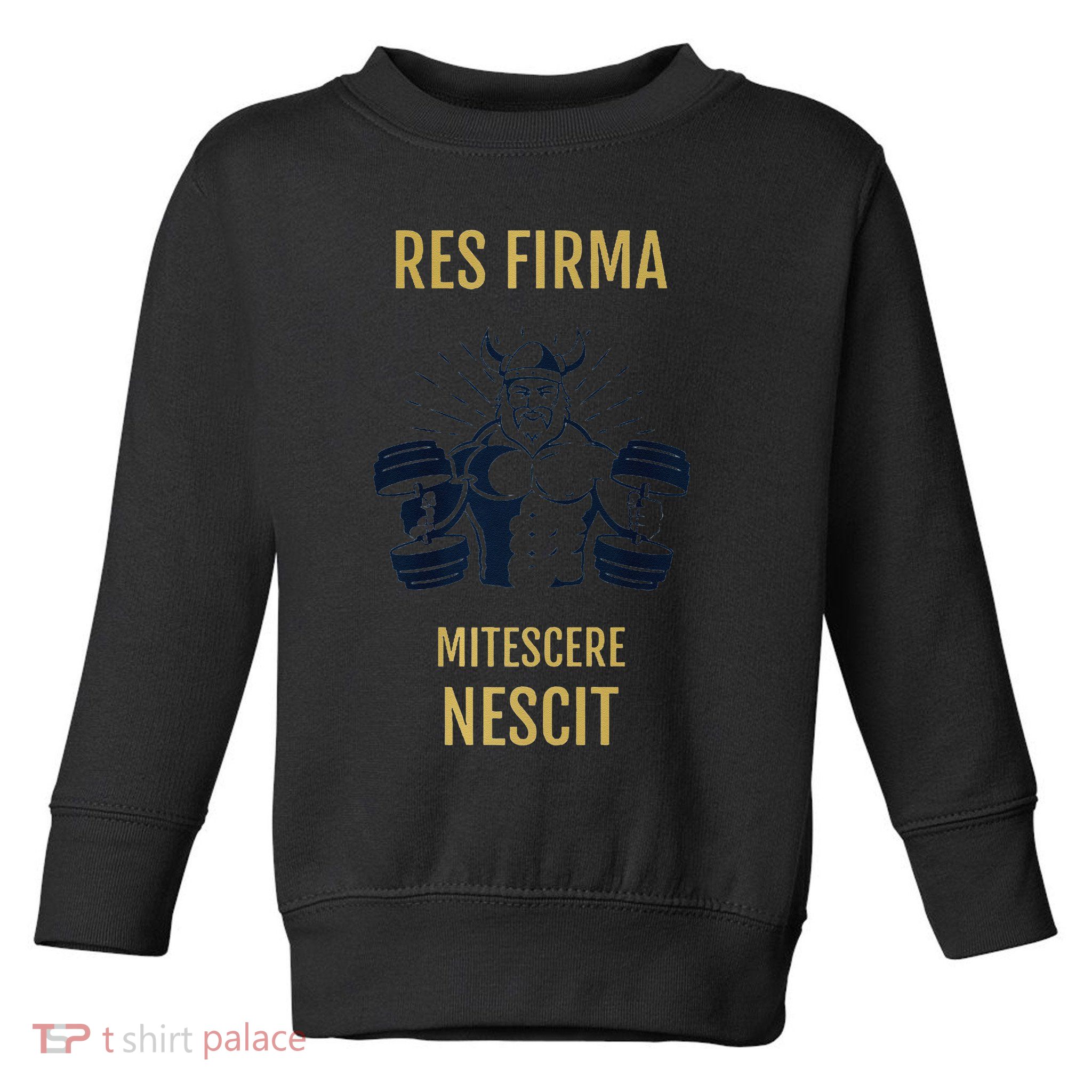 Res Firma Mitescere Nescit Premium Toddler Sweatshirt