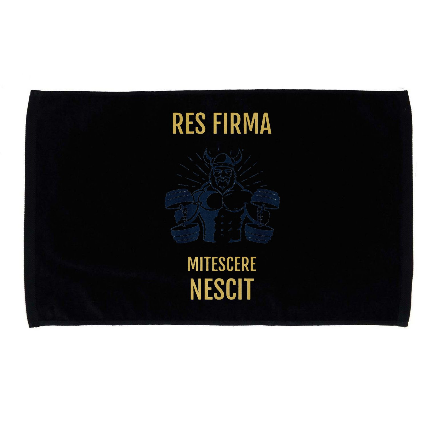 Res Firma Mitescere Nescit Premium Microfiber Hand Towel