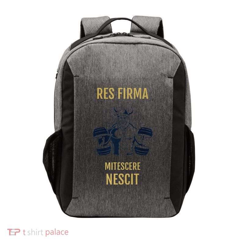 Res Firma Mitescere Nescit Premium Vector Backpack