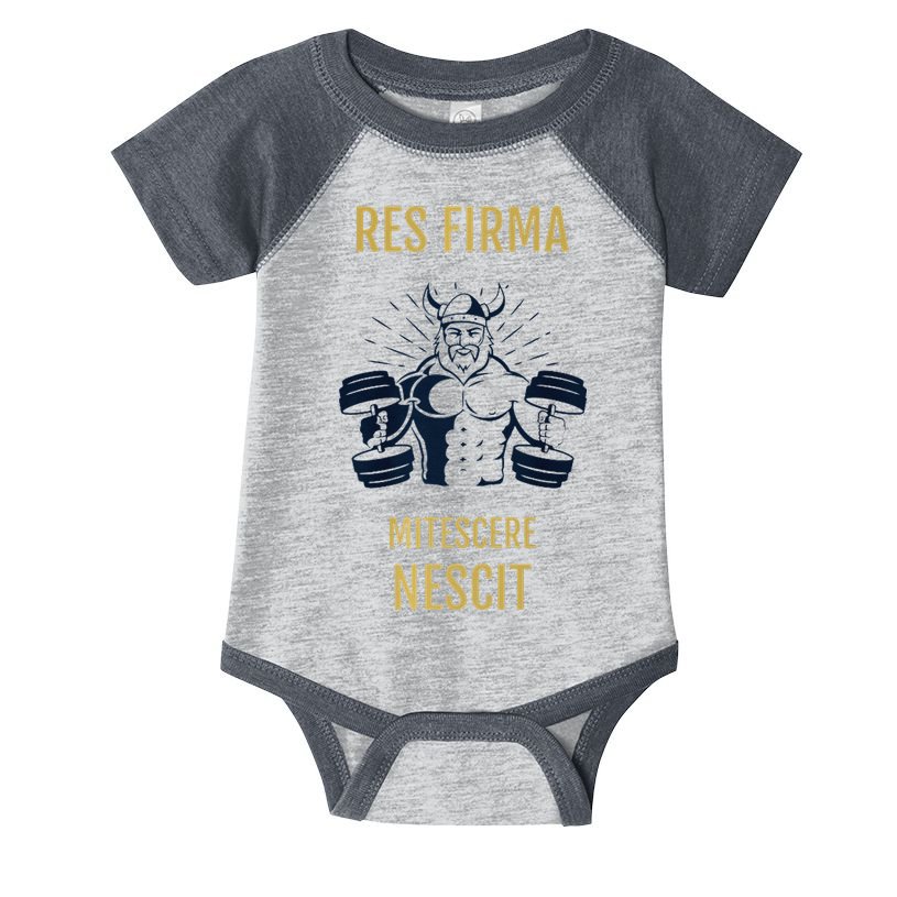 Res Firma Mitescere Nescit Premium Infant Baby Jersey Bodysuit