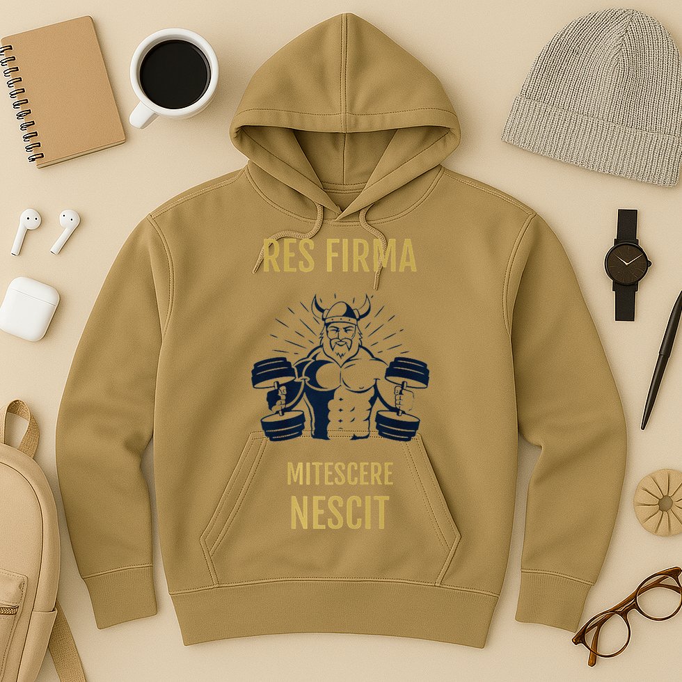 Res Firma Mitescere Nescit Premium Hoodie