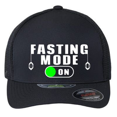 Ramadan Fasting Mode On Gift For Ramadan Mubarak Flexfit Unipanel Trucker Cap