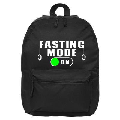 Ramadan Fasting Mode On Gift For Ramadan Mubarak 16 in Basic Backpack