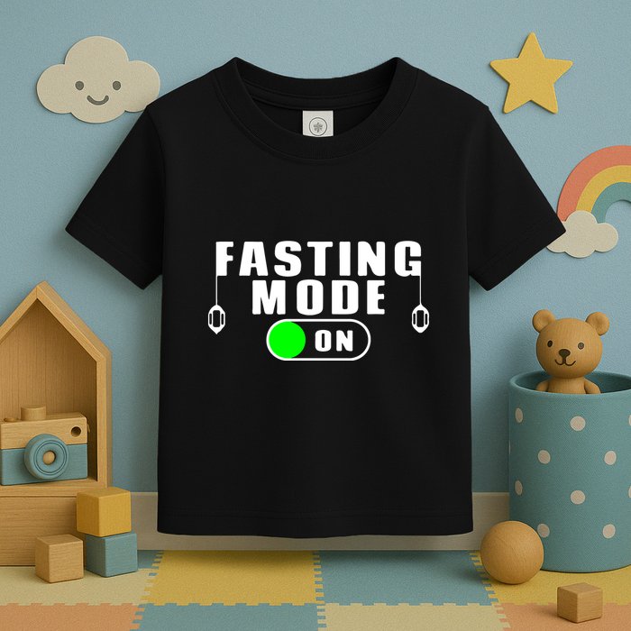 Ramadan Fasting Mode On Gift For Ramadan Mubarak Toddler T-Shirt