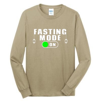 Ramadan Fasting Mode On Gift For Ramadan Mubarak Tall Long Sleeve T-Shirt