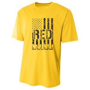 Red Friday Military Veteran Remember Everyone Deployed Youth Performance Sprint T-Shirt