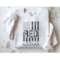 Red Friday Military Veteran Remember Everyone Deployed Sweatshirt