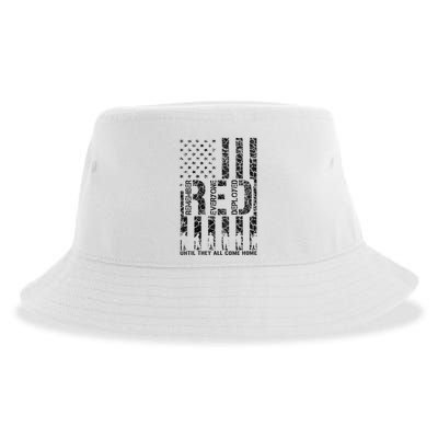 Red Friday Military Veteran Remember Everyone Deployed Sustainable Bucket Hat