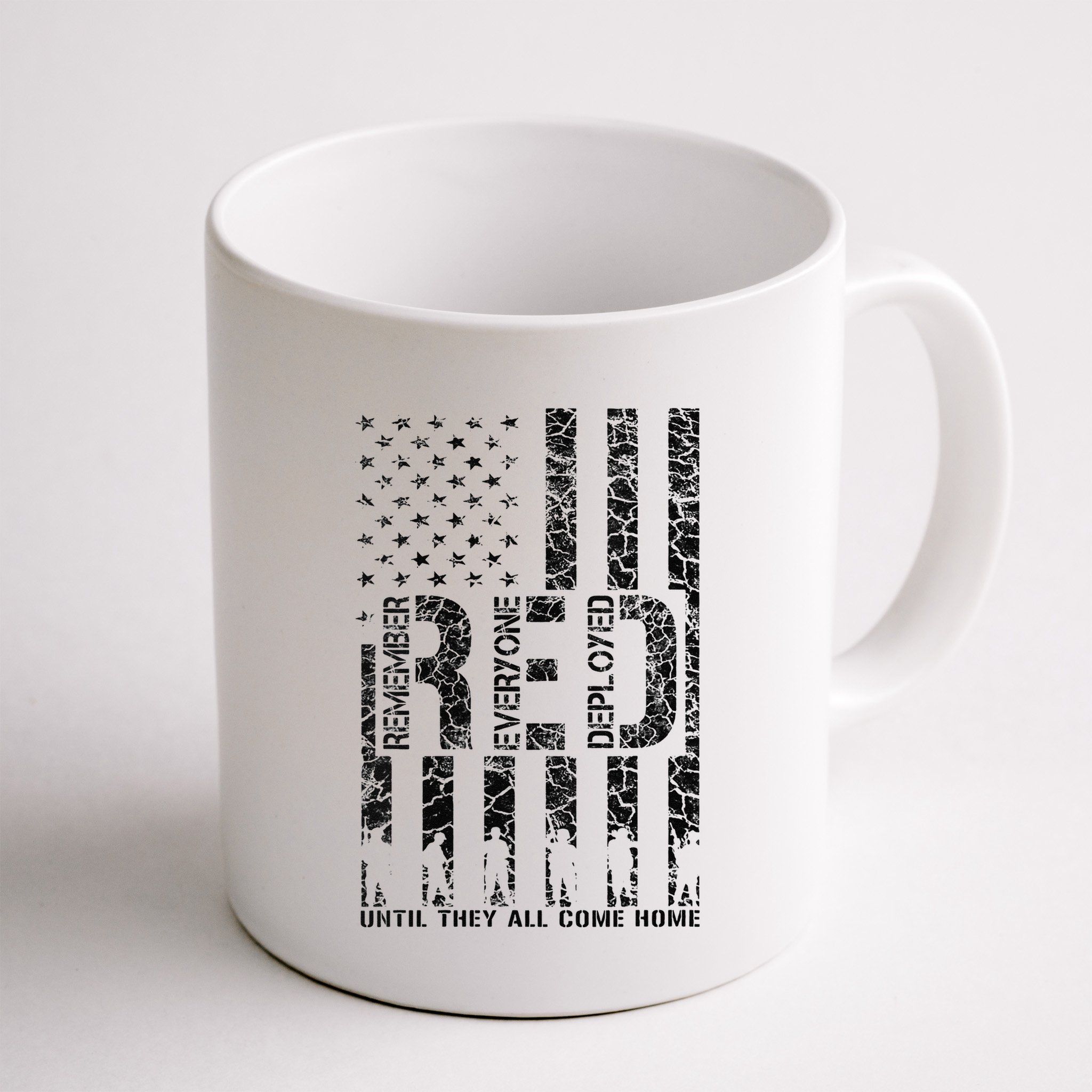Red Friday Military Veteran Remember Everyone Deployed Mug