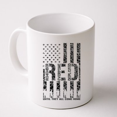 Red Friday Military Veteran Remember Everyone Deployed Coffee Mug