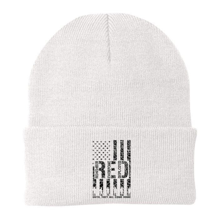 Red Friday Military Veteran Remember Everyone Deployed Beanie