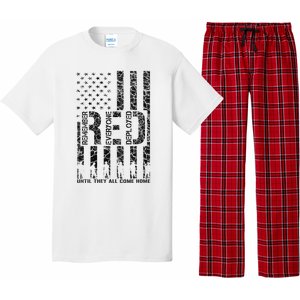 Red Friday Military Veteran Remember Everyone Deployed Pajama Set