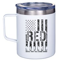 Red Friday Military Veteran Remember Everyone Deployed 12oz Stainless Steel Coffee Mug