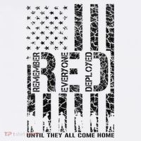 Red Friday Military Veteran Remember Everyone Deployed Poster
