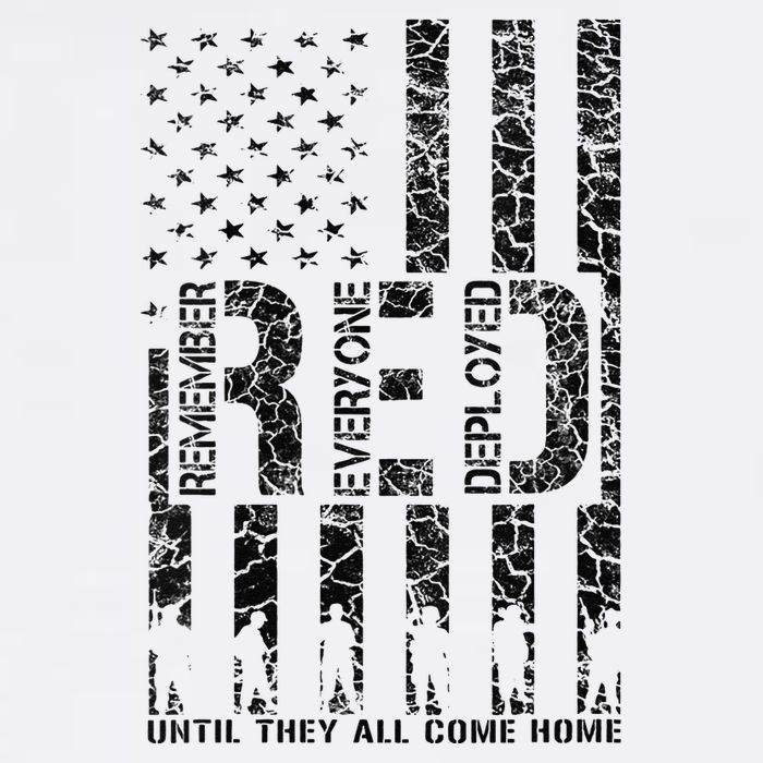 Red Friday Military Veteran Remember Everyone Deployed Baby Bodysuit