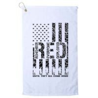 Red Friday Military Veteran Remember Everyone Deployed Golf Towel