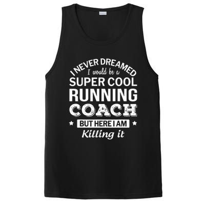 Running For Mom Marathoner Runner Coach Racing PosiCharge Competitor Tank