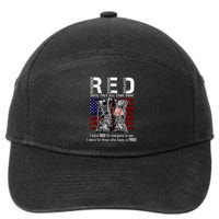 R.E.D Friday Military Remember Everyone Deployed 7-Panel Snapback Hat