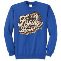 Retro Fishing Mom Sports Mama Mothers Day Gift Sweatshirt