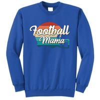 Retro Football Mama Helmet Coach Player Mom Team Cool Gift Sweatshirt