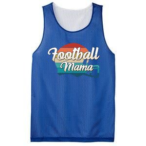 Retro Football Mama Helmet Coach Player Mom Team Cool Gift Mesh Reversible Basketball Jersey Tank