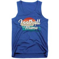 Retro Football Mama Helmet Coach Player Mom Team Cool Gift Tank Top