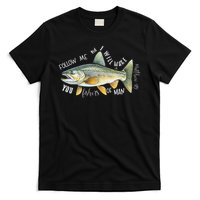 Retro Follow Me And I Will Make You Fishers Of Man Christian T-Shirt
