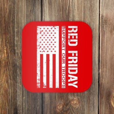 Red Friday Military Remember Everyone Deployed Coaster